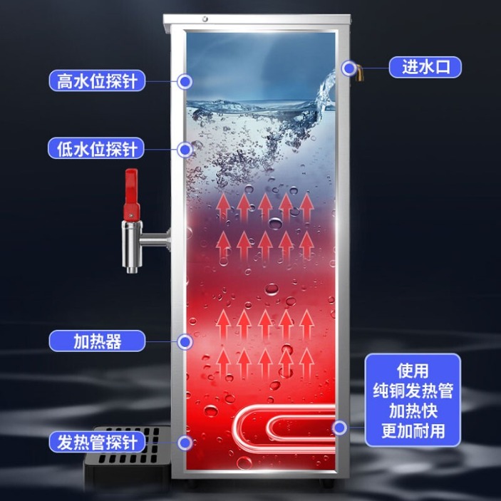 lecon-乐创开水机-商用步进式开水器KW-10SA